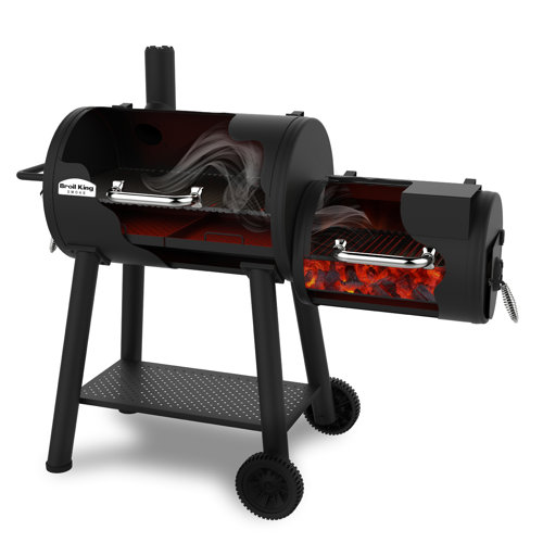 Broil King Smoke™ Offset Charcoal Smoker & Grill & Reviews Wayfair